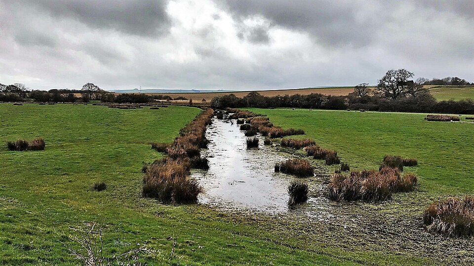 Watercourses and drainage — assessed and evidenced · Photo: Ian Cunliffe (CC BY-SA 2.0)